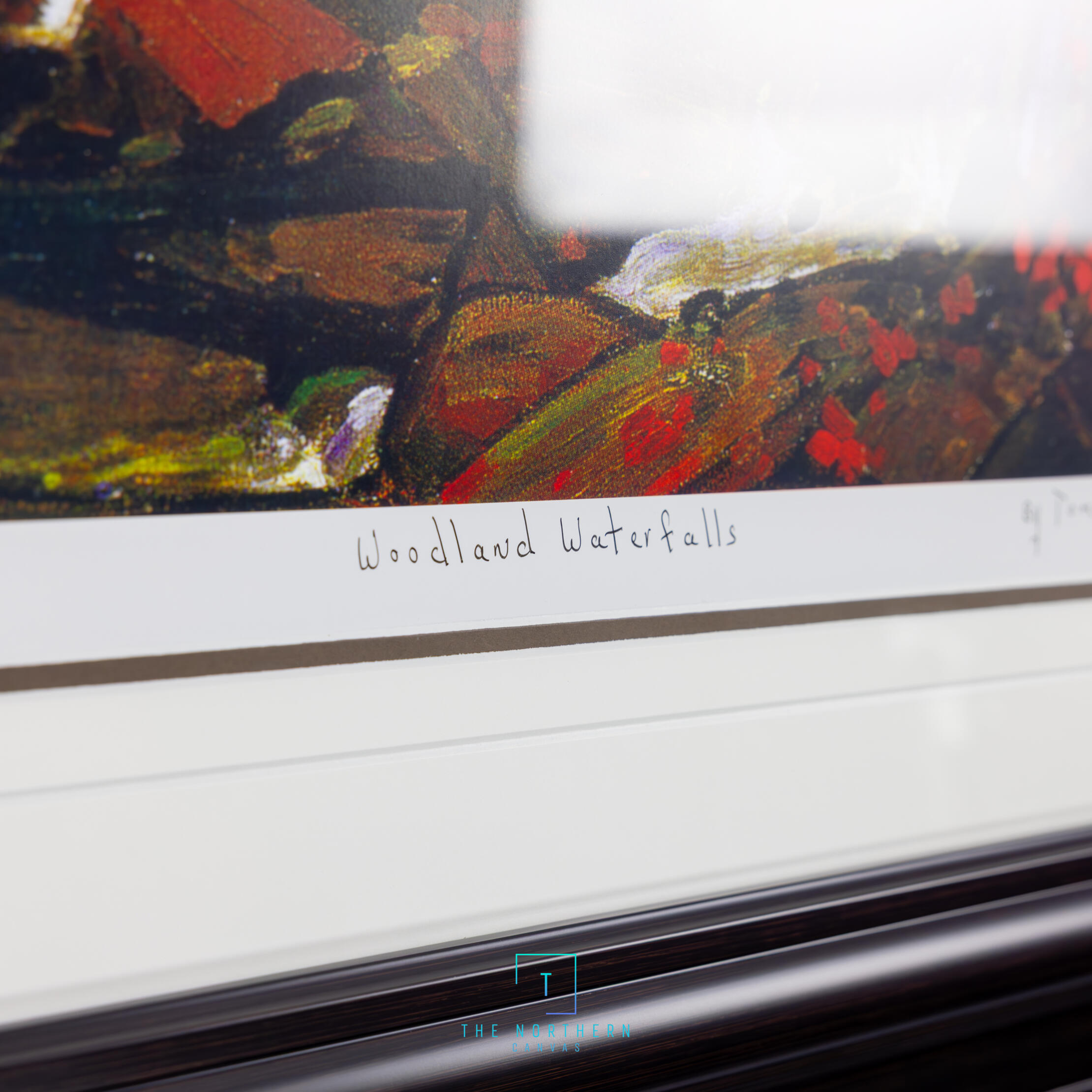 Woodland 34x30 Espresso frame $165