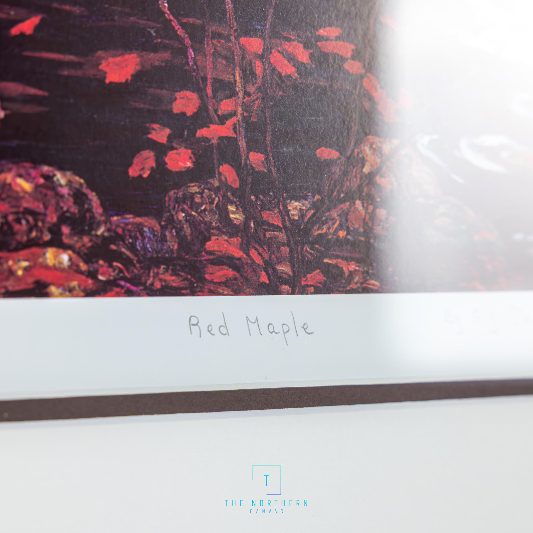 Red Maple 34x30 Espresso frame $165