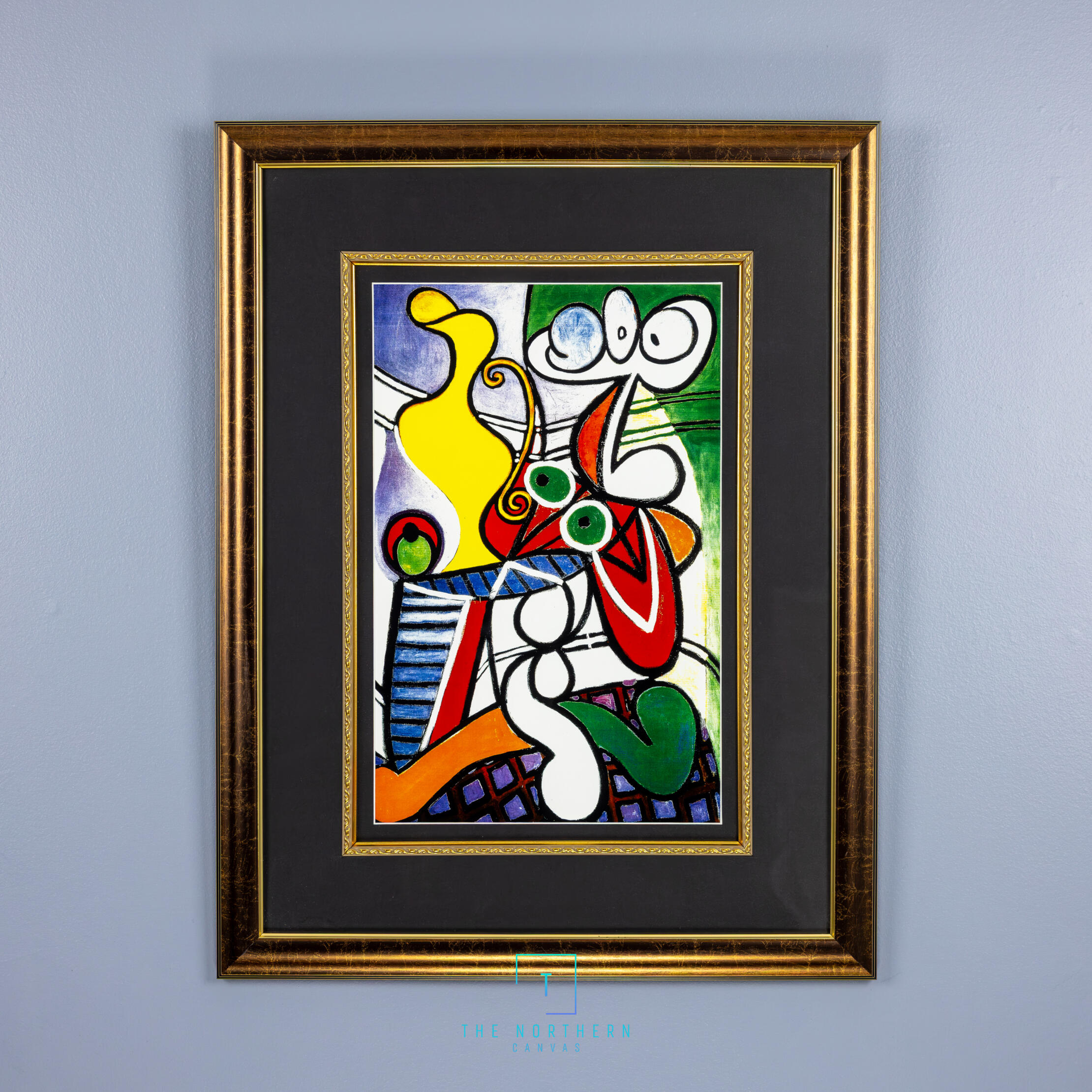 Picasso 34x30 Espresso frame $165