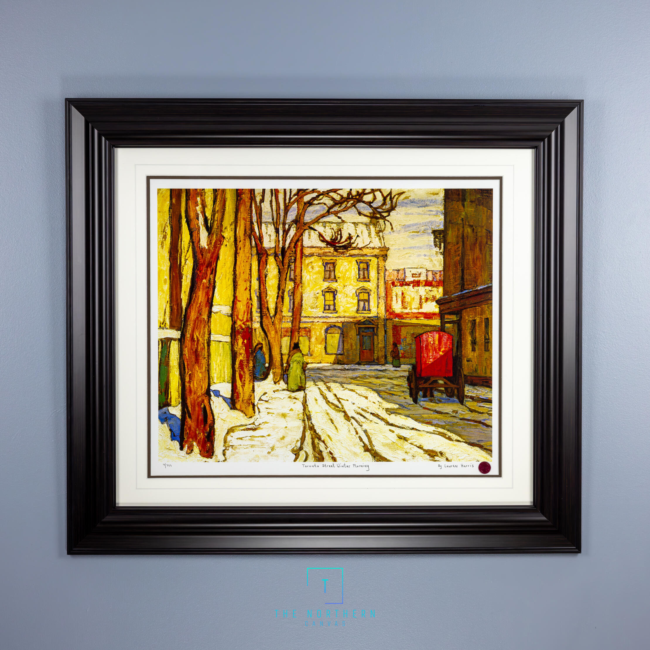 Toronto Street 34x30 Espresso frame $165