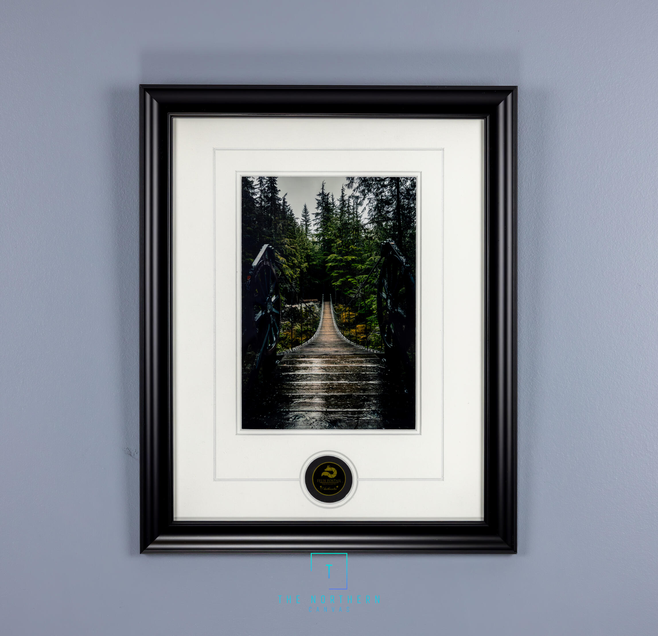 34x30 Espresso frame $165