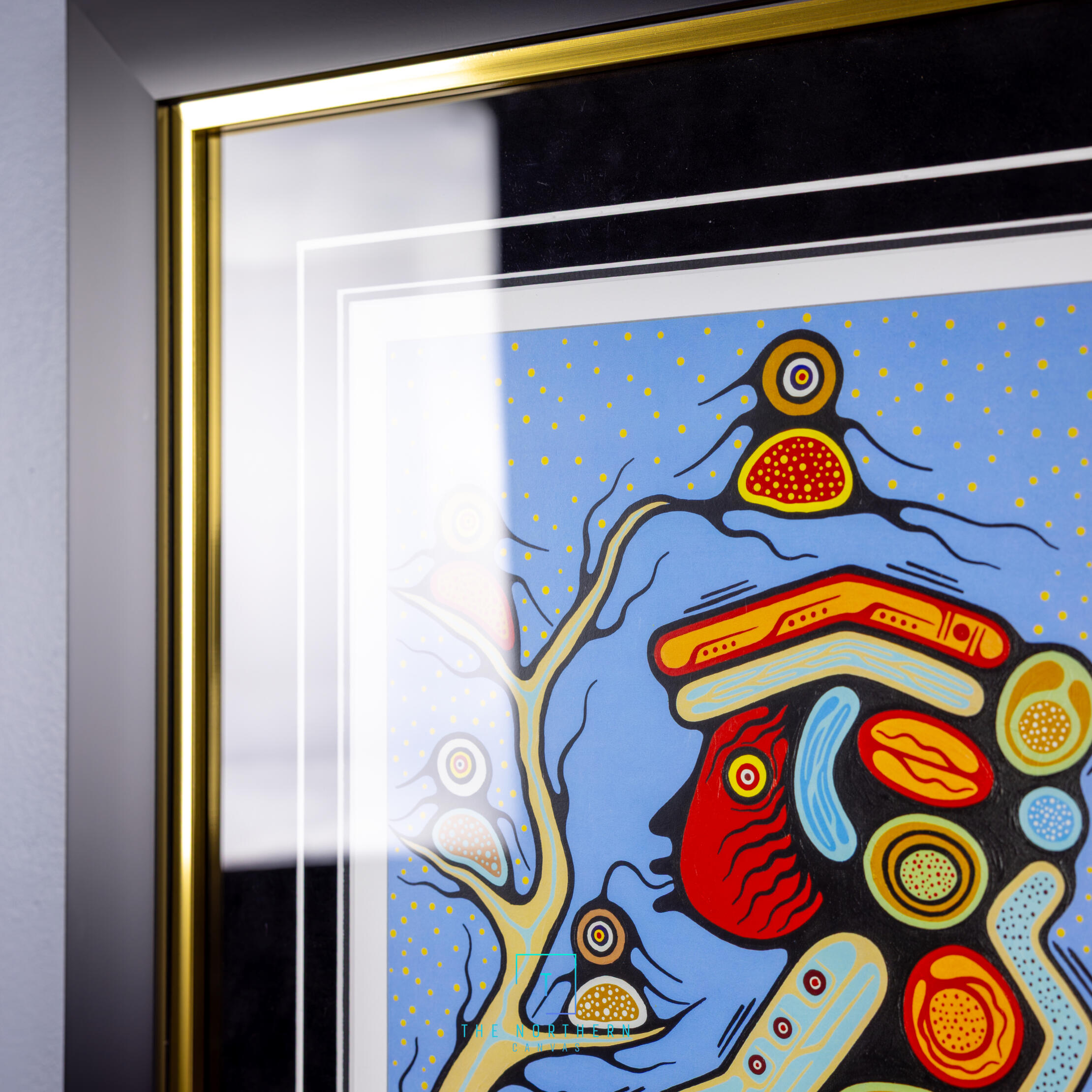 34x30 Espresso frame $165