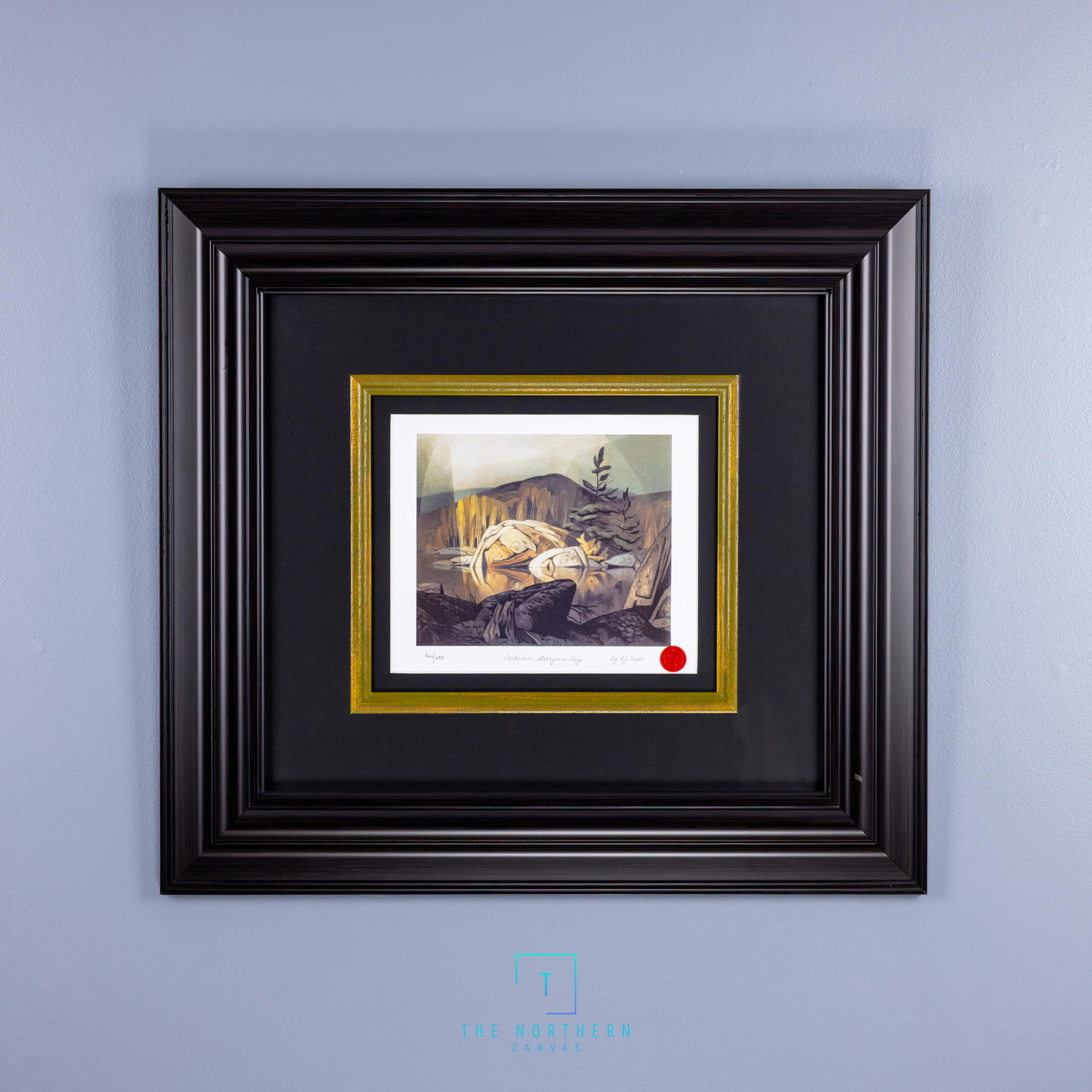 34x30 Espresso frame $165