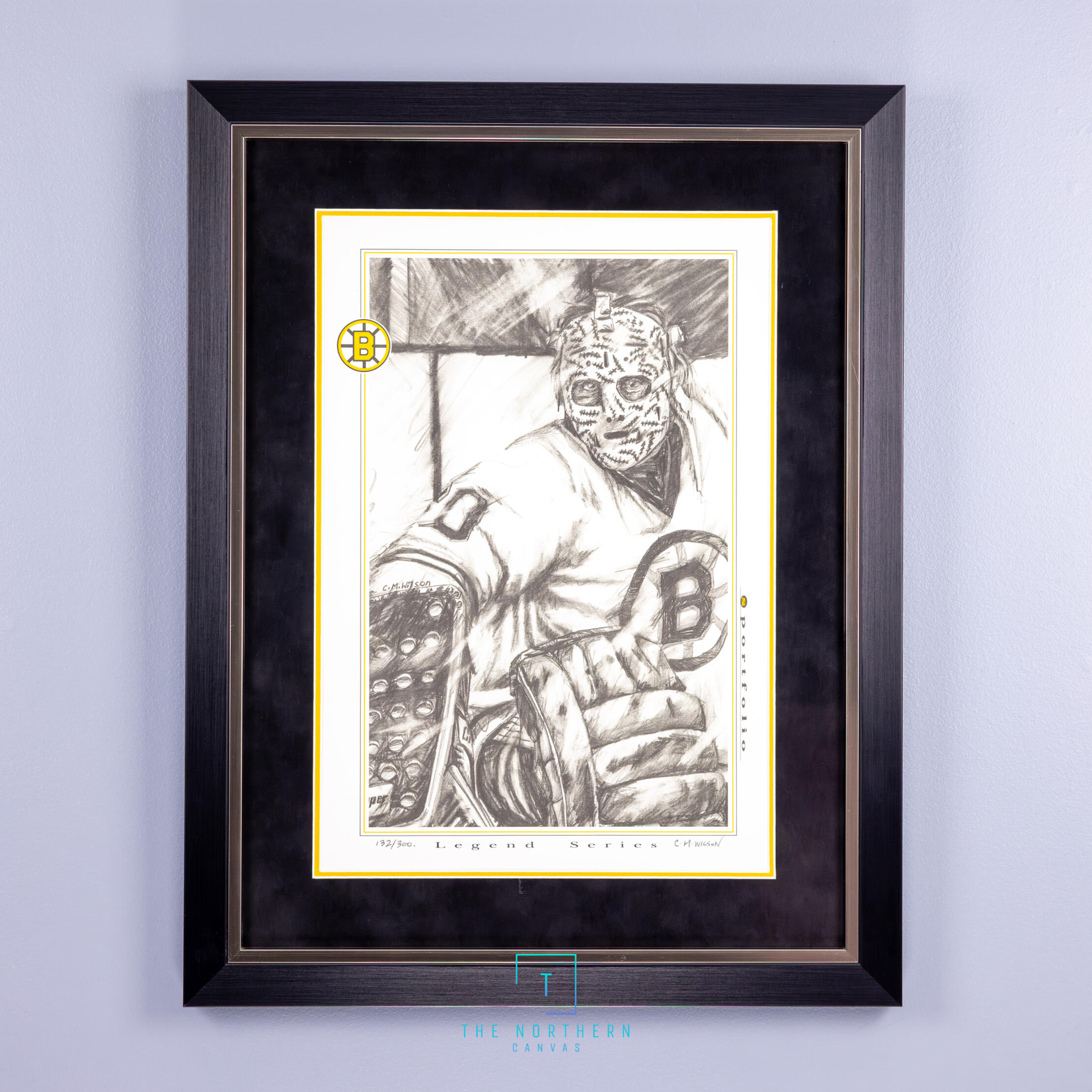 Cheevers 34x30 Espresso frame $165